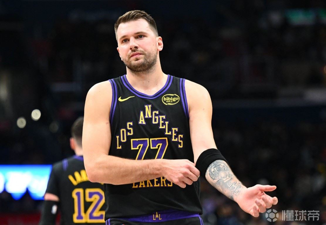  湖人官方： 东契奇因腿筋伤病，将缺席对阵雷霆的比赛