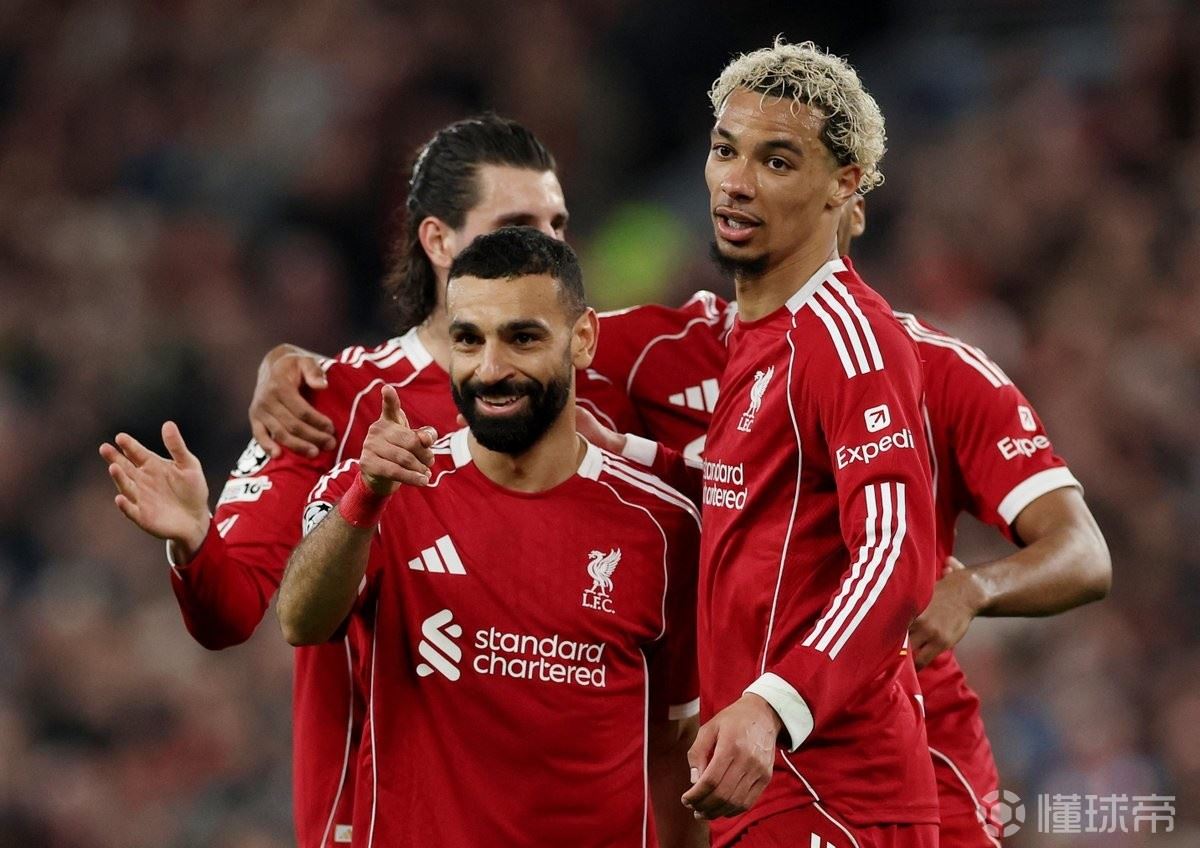  140球61助，萨拉赫利物浦生涯在安菲尔德已参与201球